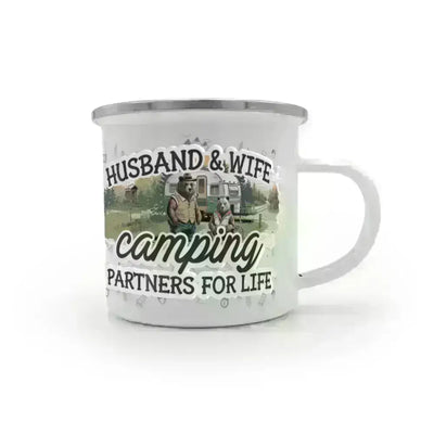 ShineOn Fulfillment Jewelry 12 oz. Camping Partners For Life - Camping Mug