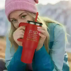 ShineOn Fulfillment Jewelry Red DAD - Tumbler