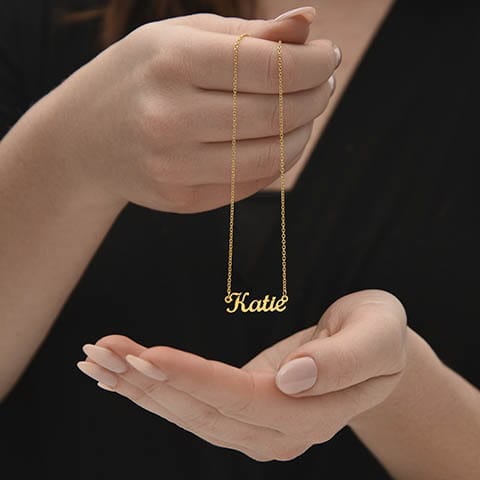 Classic Style Name Necklace
