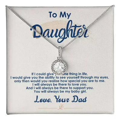 ShineOn Fulfillment Jewelry Always Be My Baby Girl - Eternal Hope Necklace