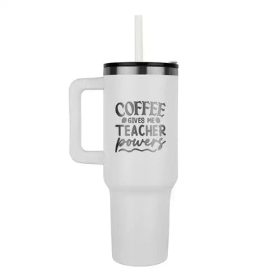 ShineOn Fulfillment Jewelry Coffee Gives Me Powers - Teachers Mug