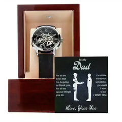 ShineOn Fulfillment Jewelry Luxury Box w/LED All That You Do - Openwork Watch